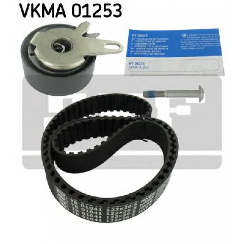 VKMA 01253 SKF Комплект (ремінь+ролики)